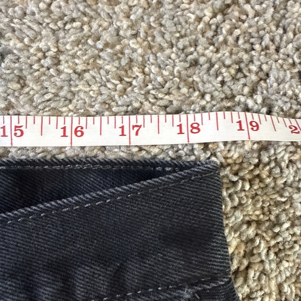 Levi's 550 Men's Relaxed Fit Jeans Black Size 38x32 - Picture 4 of 6